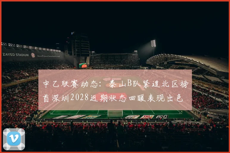 中乙联赛动态：泰山B队紧追北区榜首深圳2028近期状态回暖表现出色